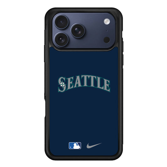MLB Seattle Mariners Blue Nike iPhone 17 Pro Case - Altracase