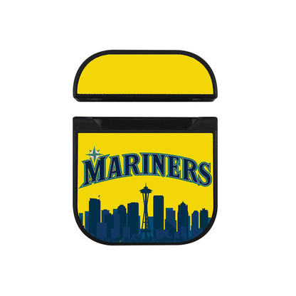 MLB Seattle Mariners City Apple AirPods Case-AirPod Case-Black-Altracase