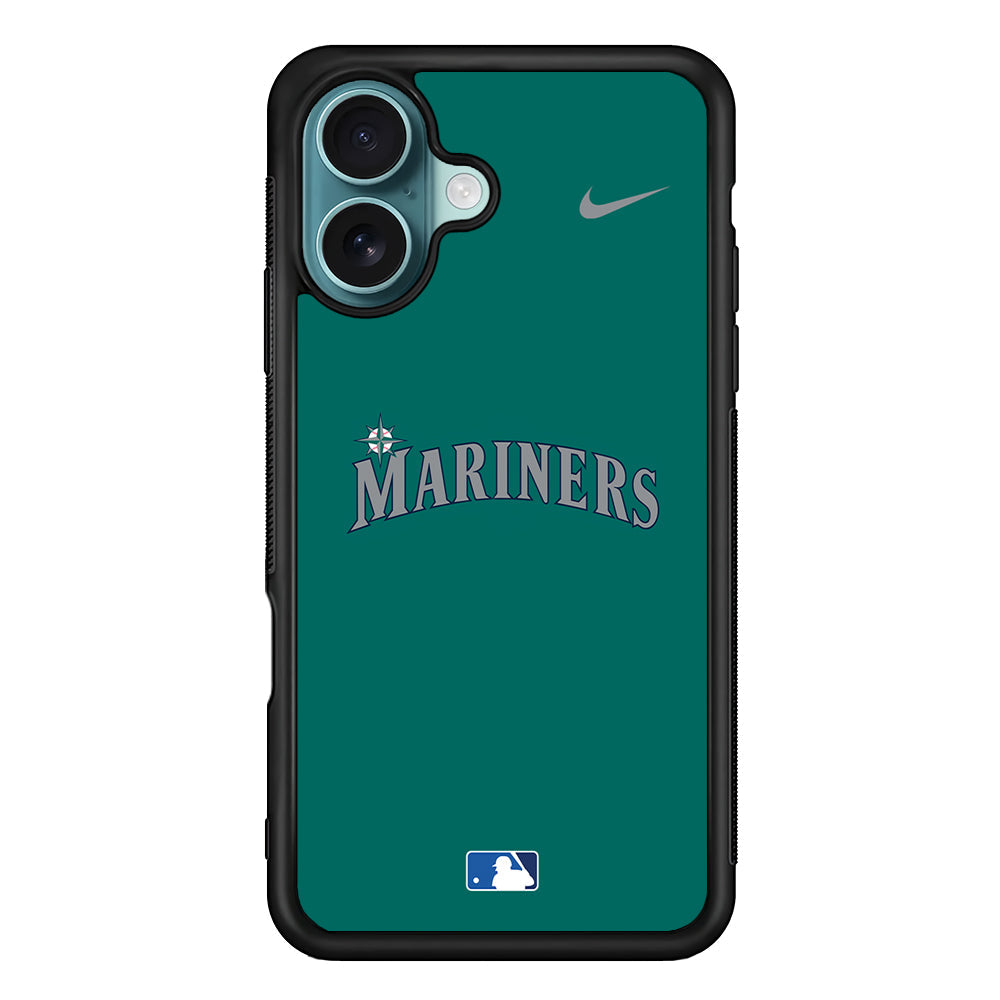 MLB Seattle Mariners Tile Nike iPhone 16 Plus Case - Altracase
