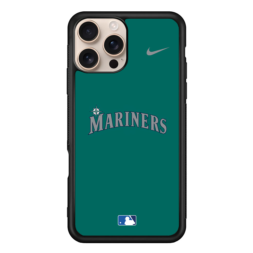 MLB Seattle Mariners Tile Nike iPhone 16 Pro Max Case - Altracase