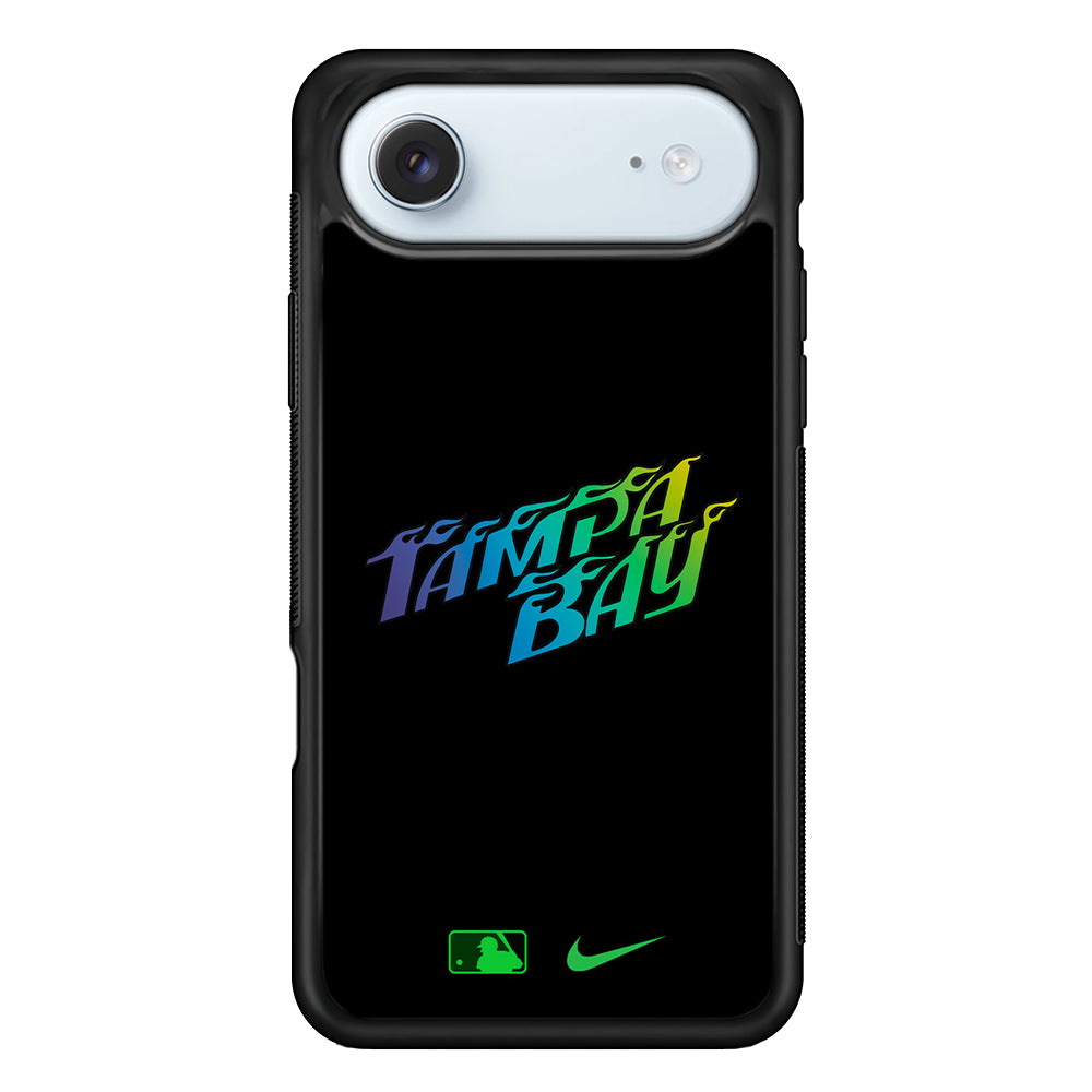 MLB Tampa Bay Rays Black Nike iPhone 17 Air Case - Altracase