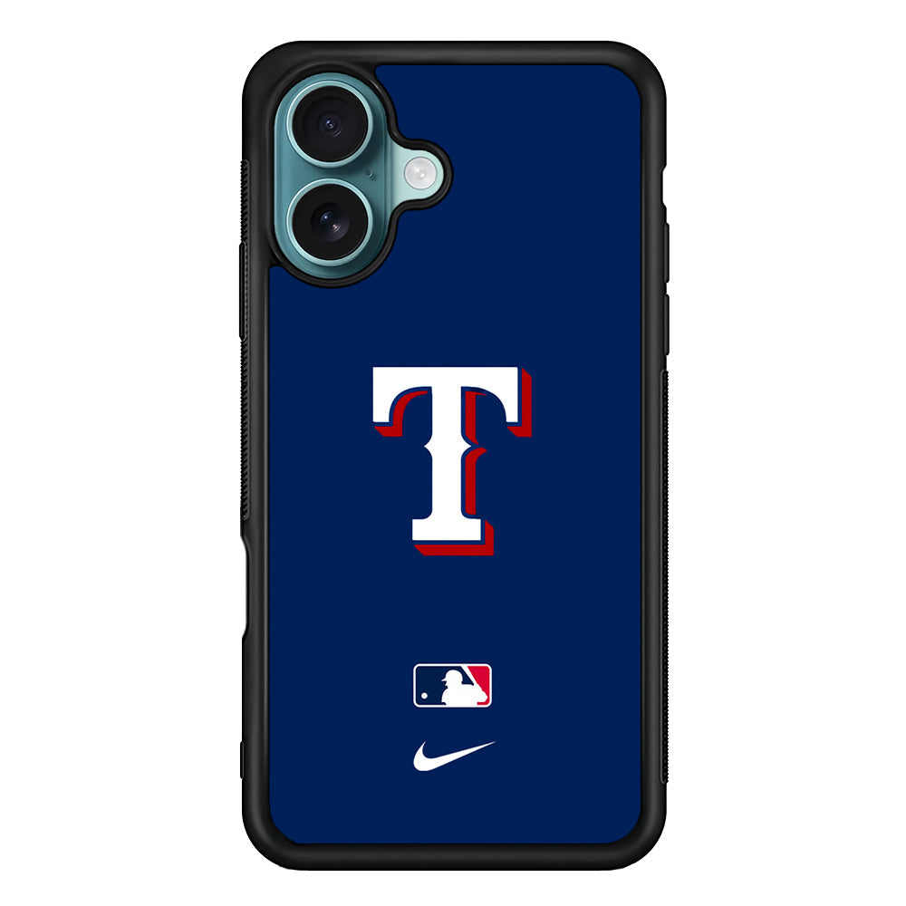 MLB Texas Rangers Blue Nike iPhone 16 Plus Case - Altracase