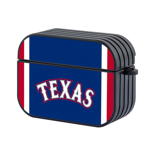 MLB Texas Rangers Jersey Apple Airpods Pro 2 Case-Airpods Pro 2 Case-Altracase