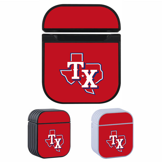 MLB Texas Rangers Red Apple AirPods Case-AirPod Case-Altracase