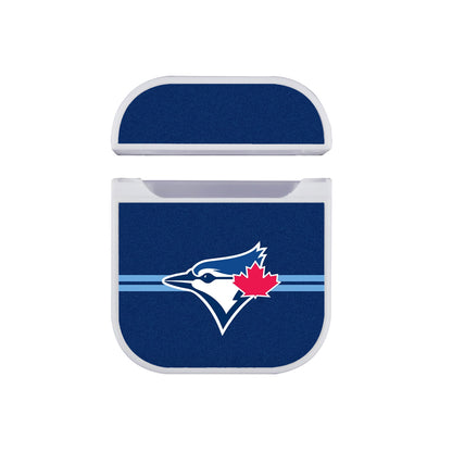 MLB Toronto Blue Jays Stripe Apple AirPods Case-AirPod Case-White-Altracase
