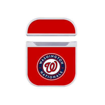 MLB Washington Nationals Red Apple AirPods Case-AirPod Case-White-Altracase