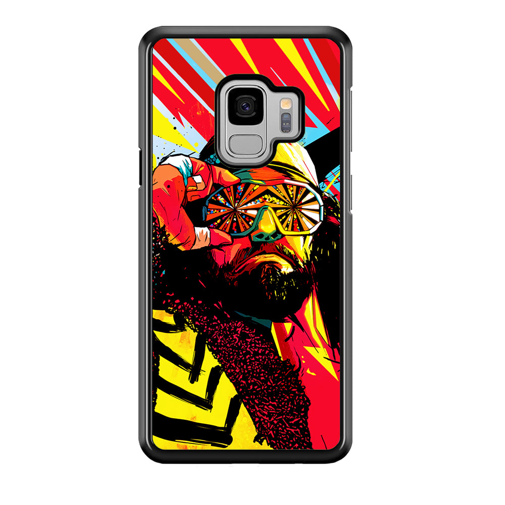 Macho Man Randy Art Samsung Galaxy S9 Case