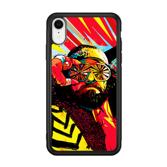 Macho Man Randy Art  iPhone XR Case