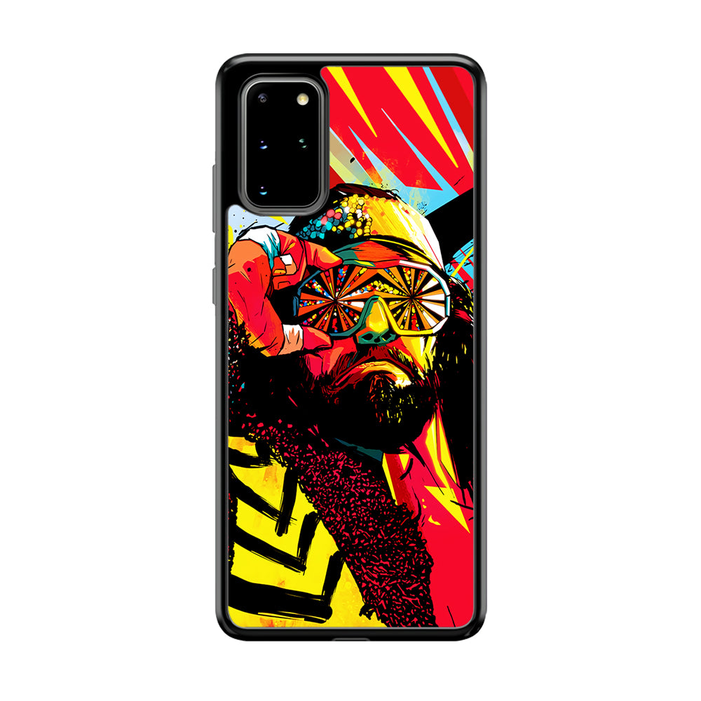 Macho Man Randy Art Samsung Galaxy S20 Plus Case-Phone Case-Tempered Glass Case-Altracase