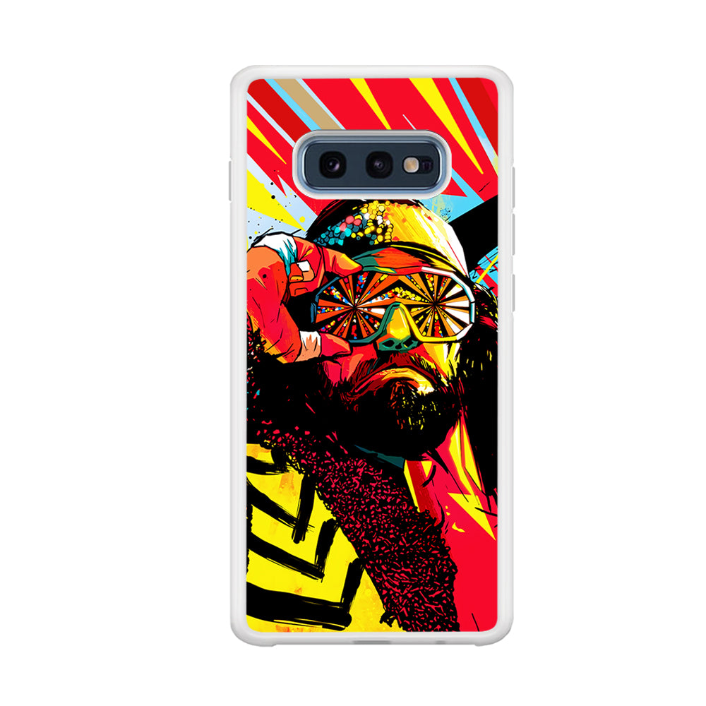 Macho Man Randy Art Samsung Galaxy S10E Case