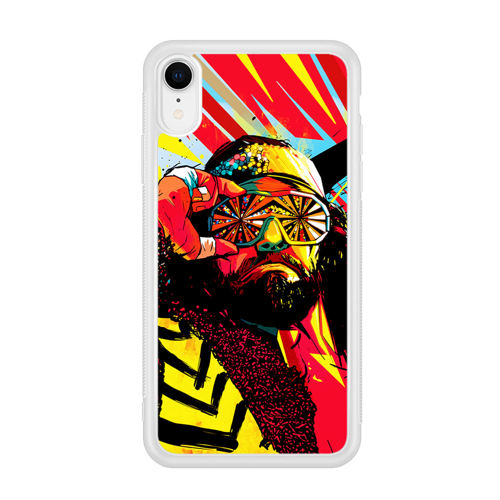 Macho Man Randy Art  iPhone XR Case