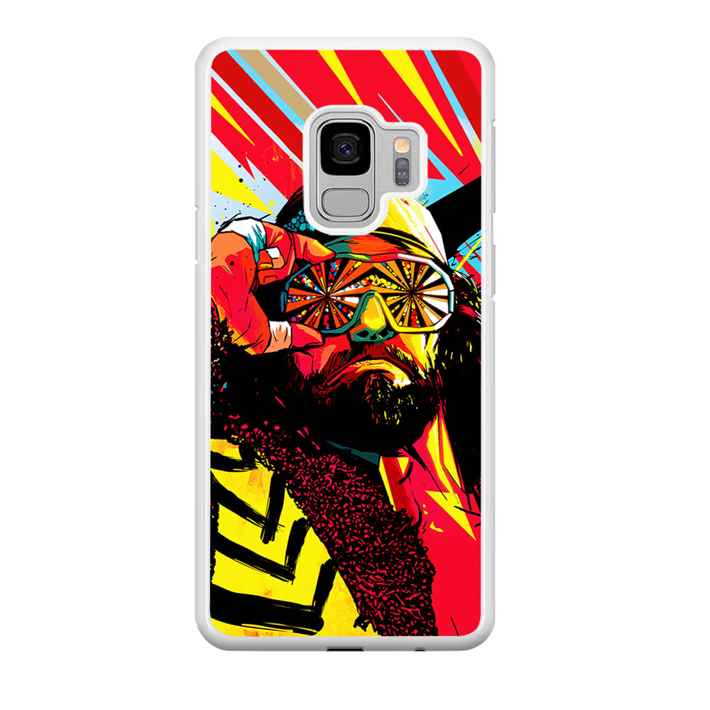 Macho Man Randy Art Samsung Galaxy S9 Case