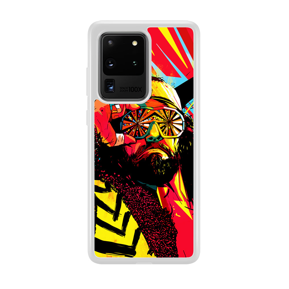 Macho Man Randy Art Samsung Galaxy S20 Ultra Case