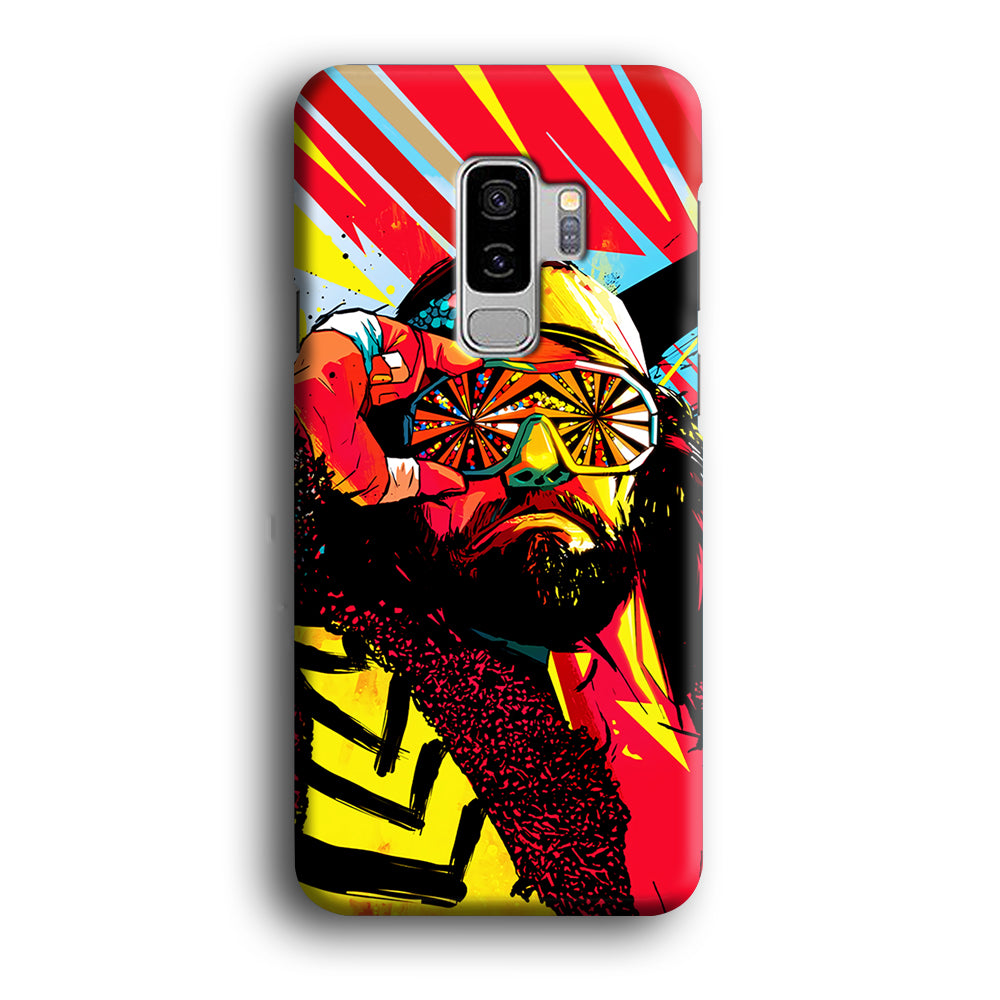 Macho Man Randy Art Samsung Galaxy S9 Plus Case