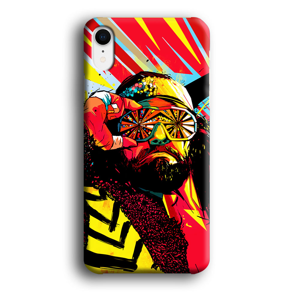 Macho Man Randy Art  iPhone XR Case