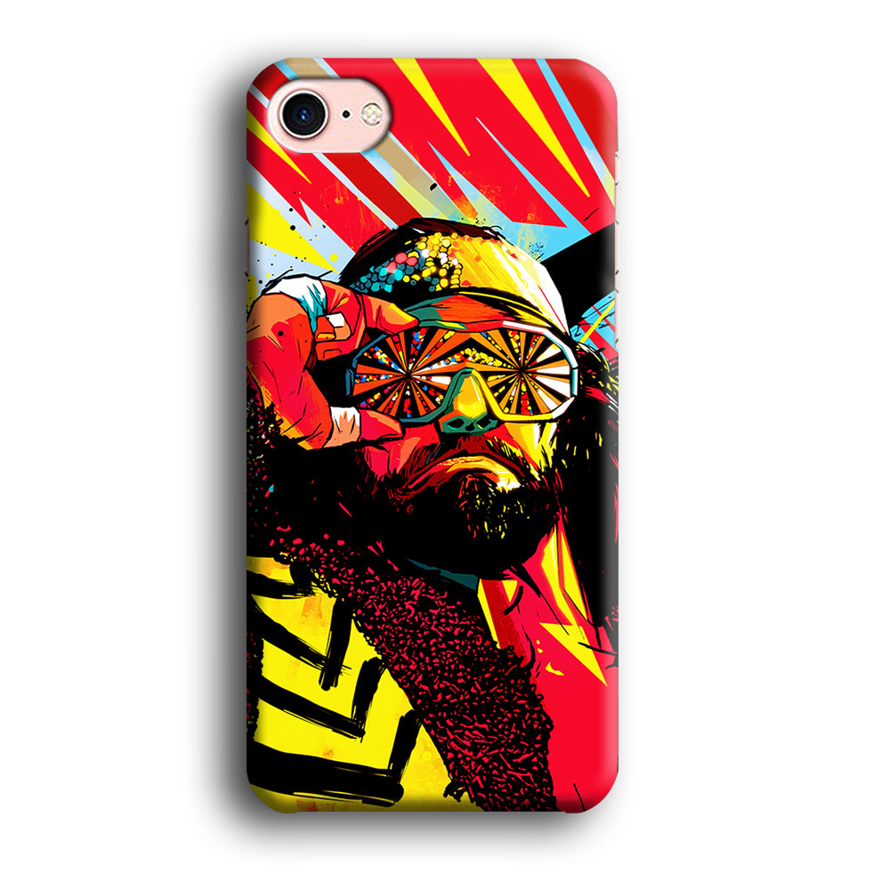 Macho Man Randy Art iPhone SE 3 2022 Case