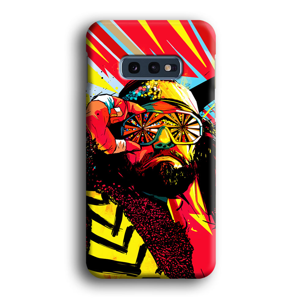 Macho Man Randy Art Samsung Galaxy S10E Case