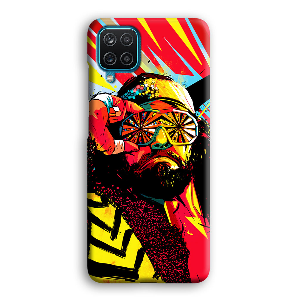 Macho Man Randy Art Samsung Galaxy A12 Case