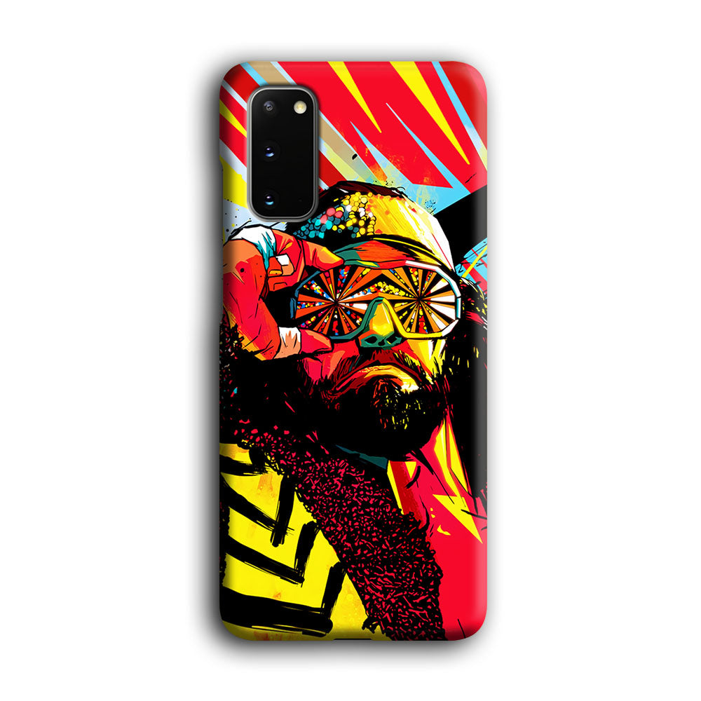 Macho Man Randy Art Samsung Galaxy S20 Case