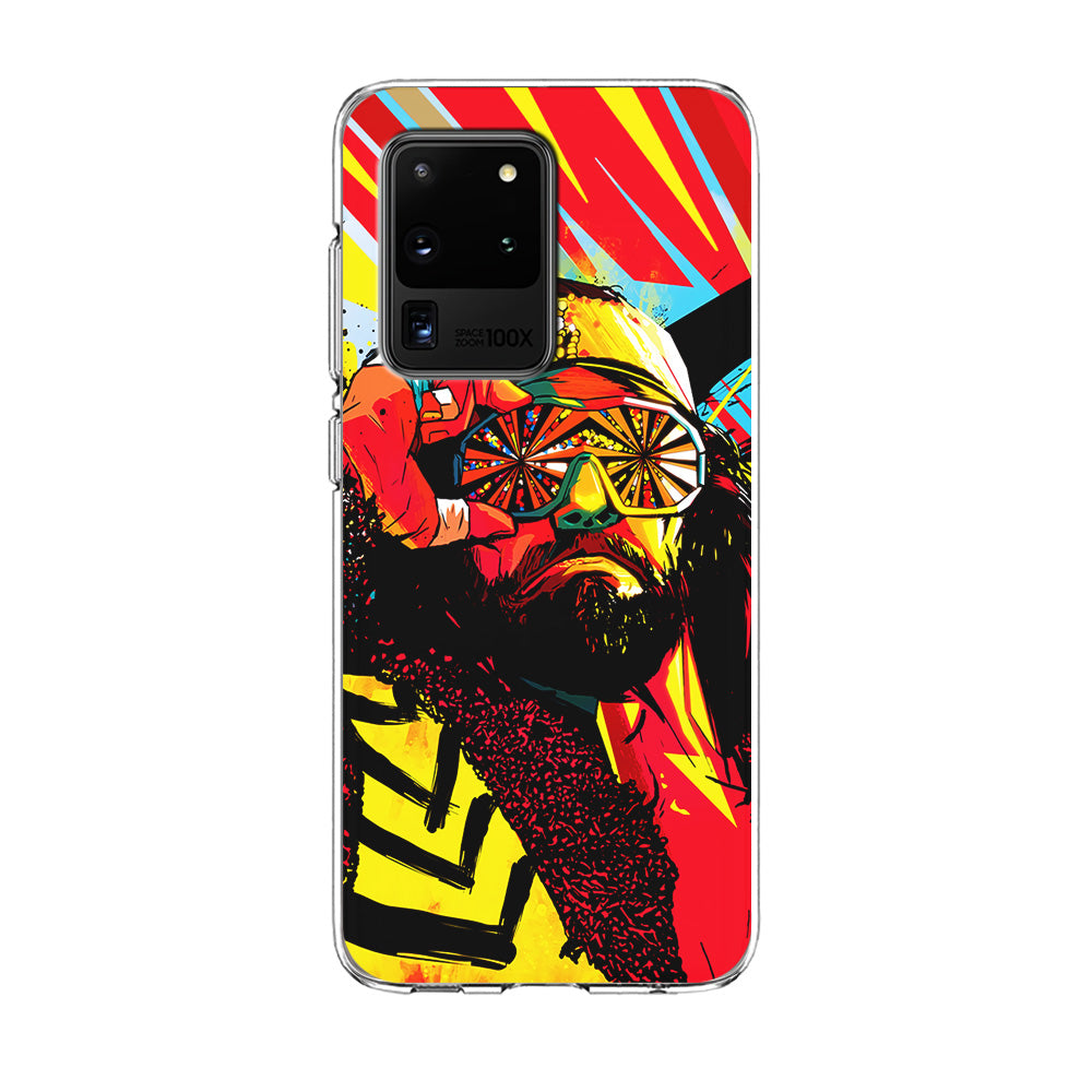 Macho Man Randy Art Samsung Galaxy S20 Ultra Case