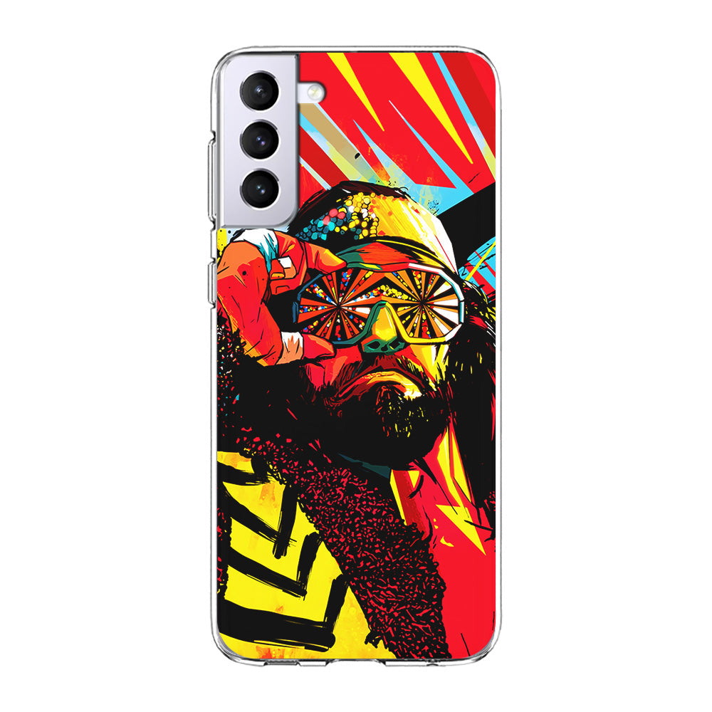 Macho Man Randy Art Samsung Galaxy S23 Plus Case-Phone Case-Clear Soft Case-Altracase