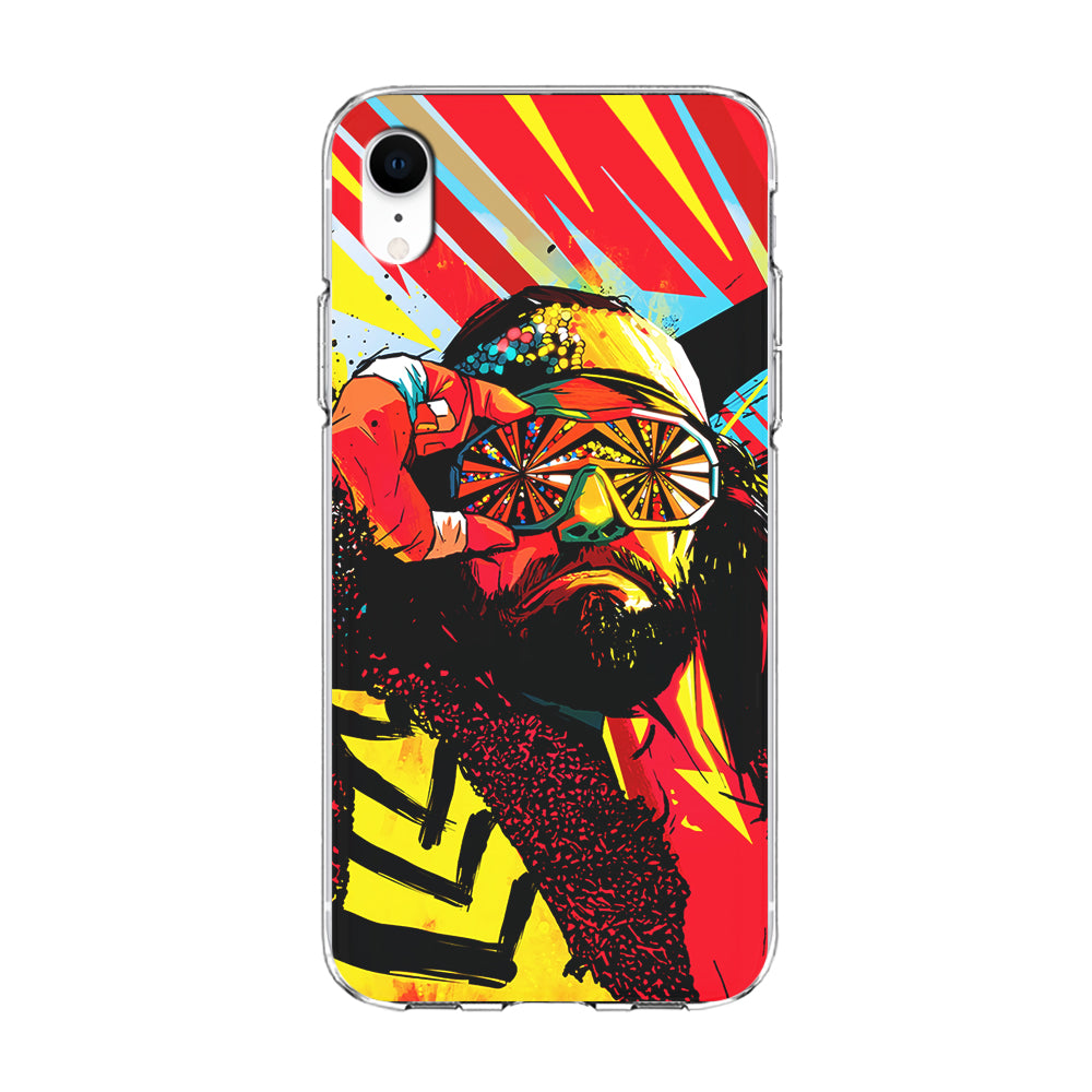 Macho Man Randy Art  iPhone XR Case