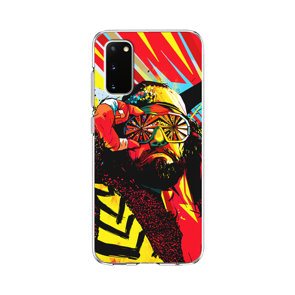 Macho Man Randy Art Samsung Galaxy S20 Case