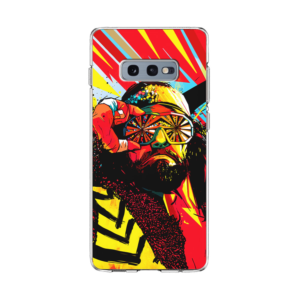 Macho Man Randy Art Samsung Galaxy S10E Case