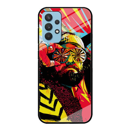 Macho Man Randy Art Samsung Galaxy A32 Case