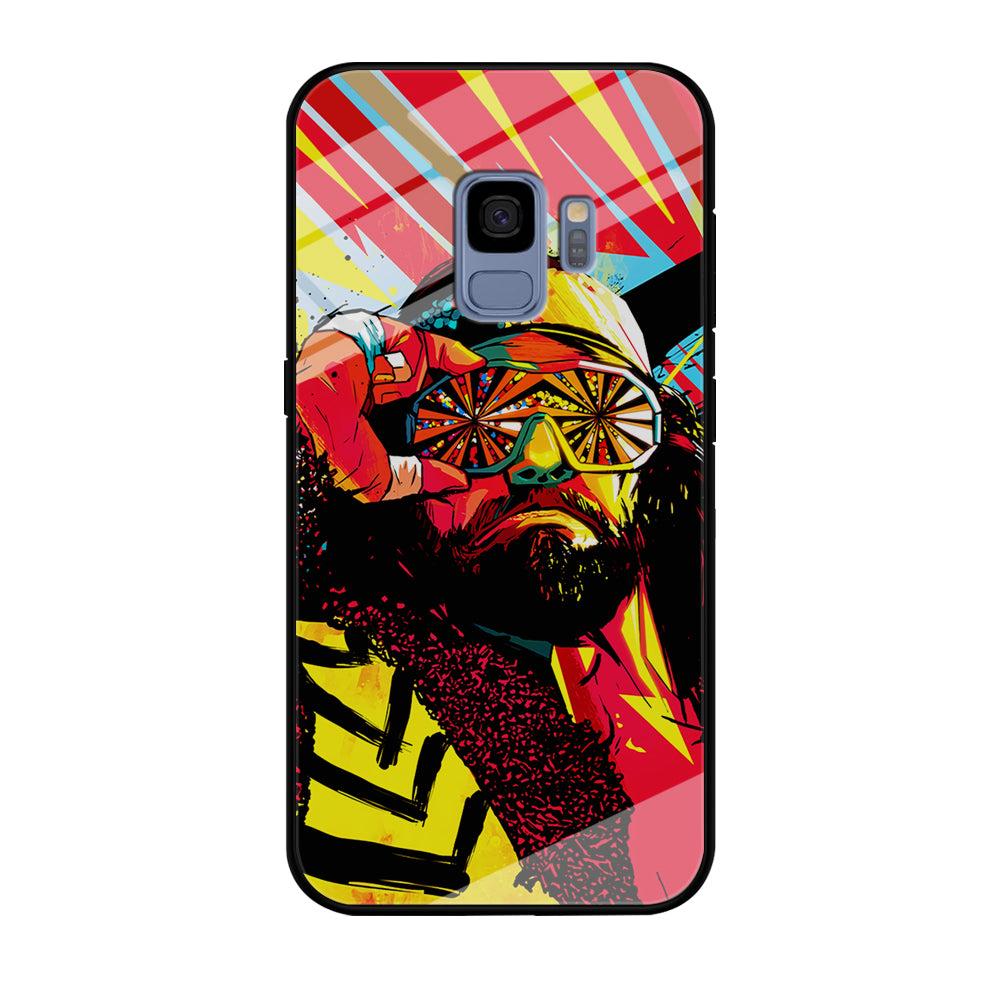 Macho Man Randy Art Samsung Galaxy S9 Case