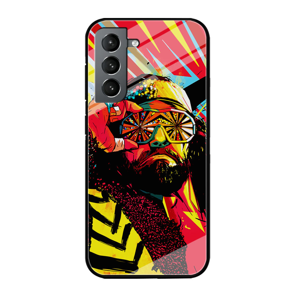 Macho Man Randy Art Samsung Galaxy S23 Plus Case-Phone Case-Tempered Glass Case-Altracase