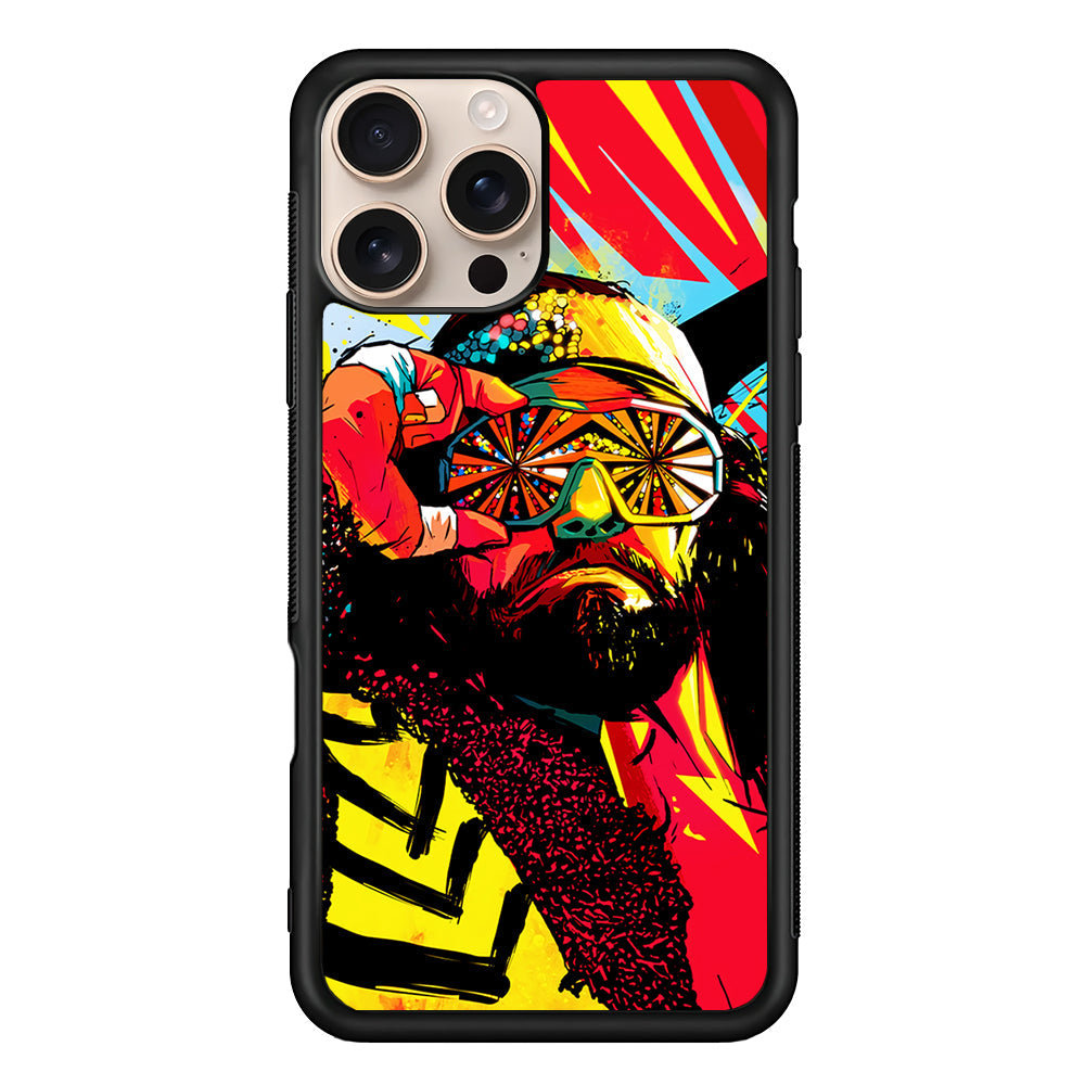 Macho Man Randy Art iPhone 16 Pro Max Case - Altracase
