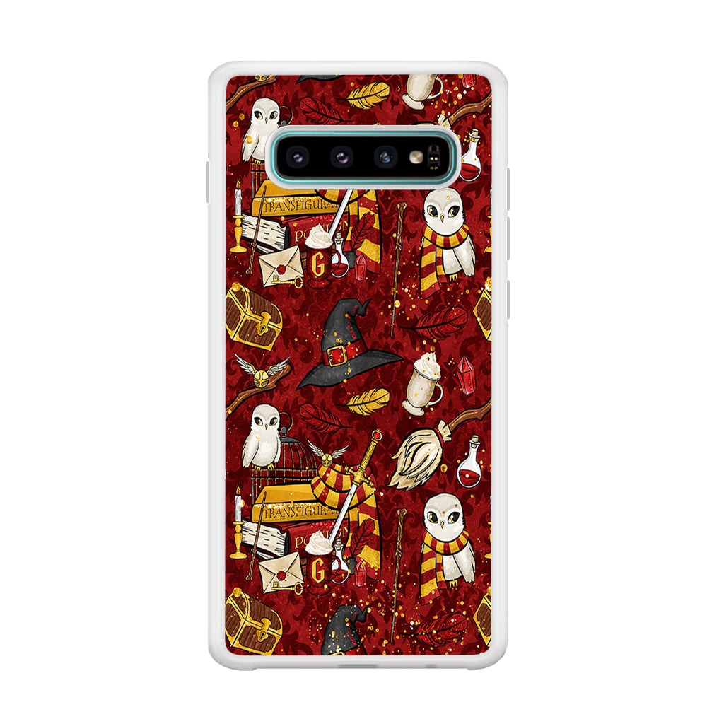 Magic Art Red Samsung Galaxy S10 Case