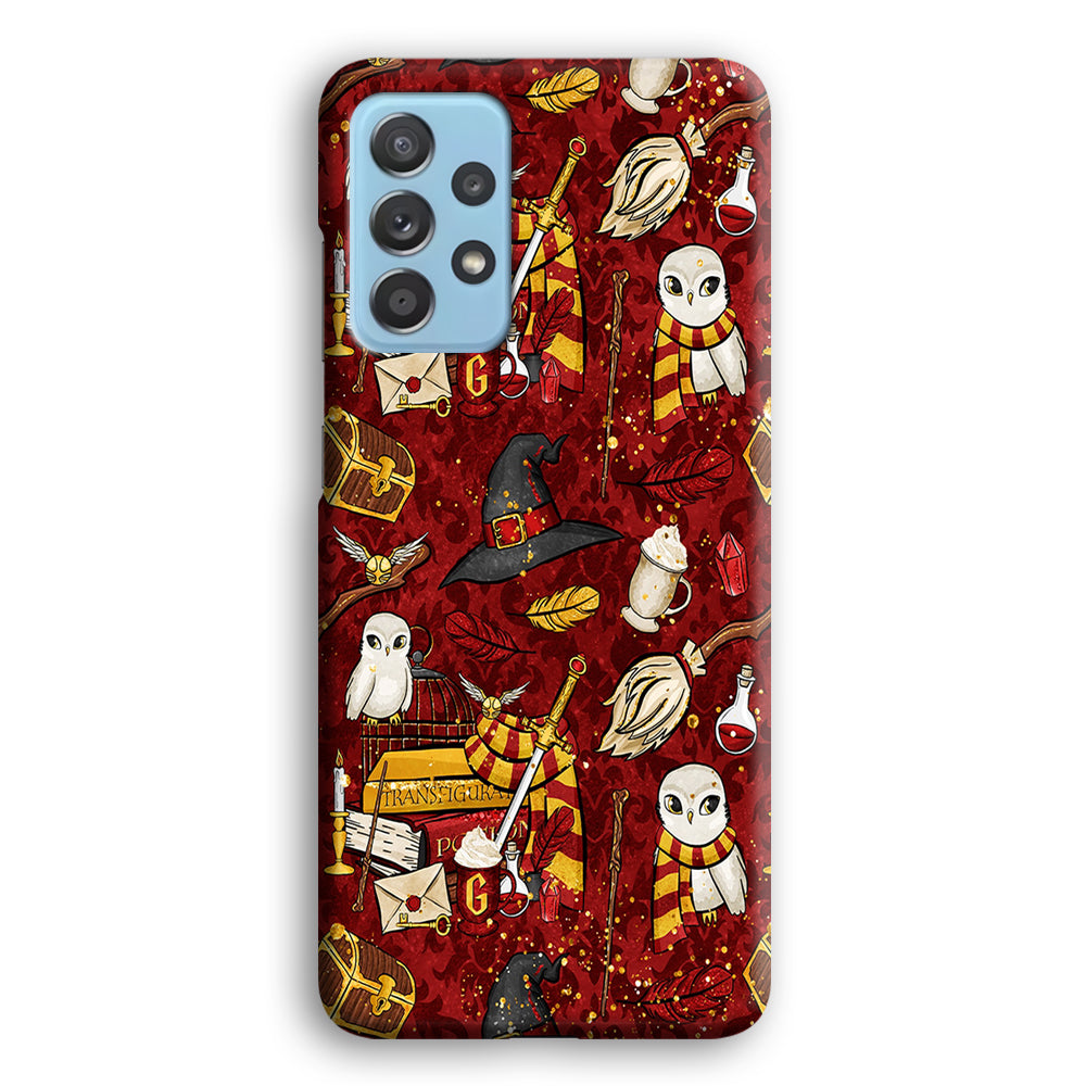 Magic Art Red Samsung Galaxy A72 Case