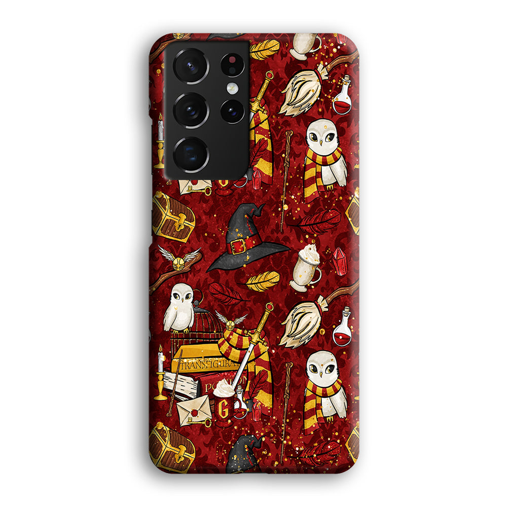 Magic Art Red Samsung Galaxy S21 Ultra Case