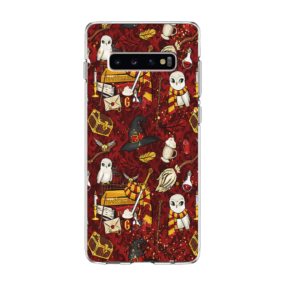 Magic Art Red Samsung Galaxy S10 Case