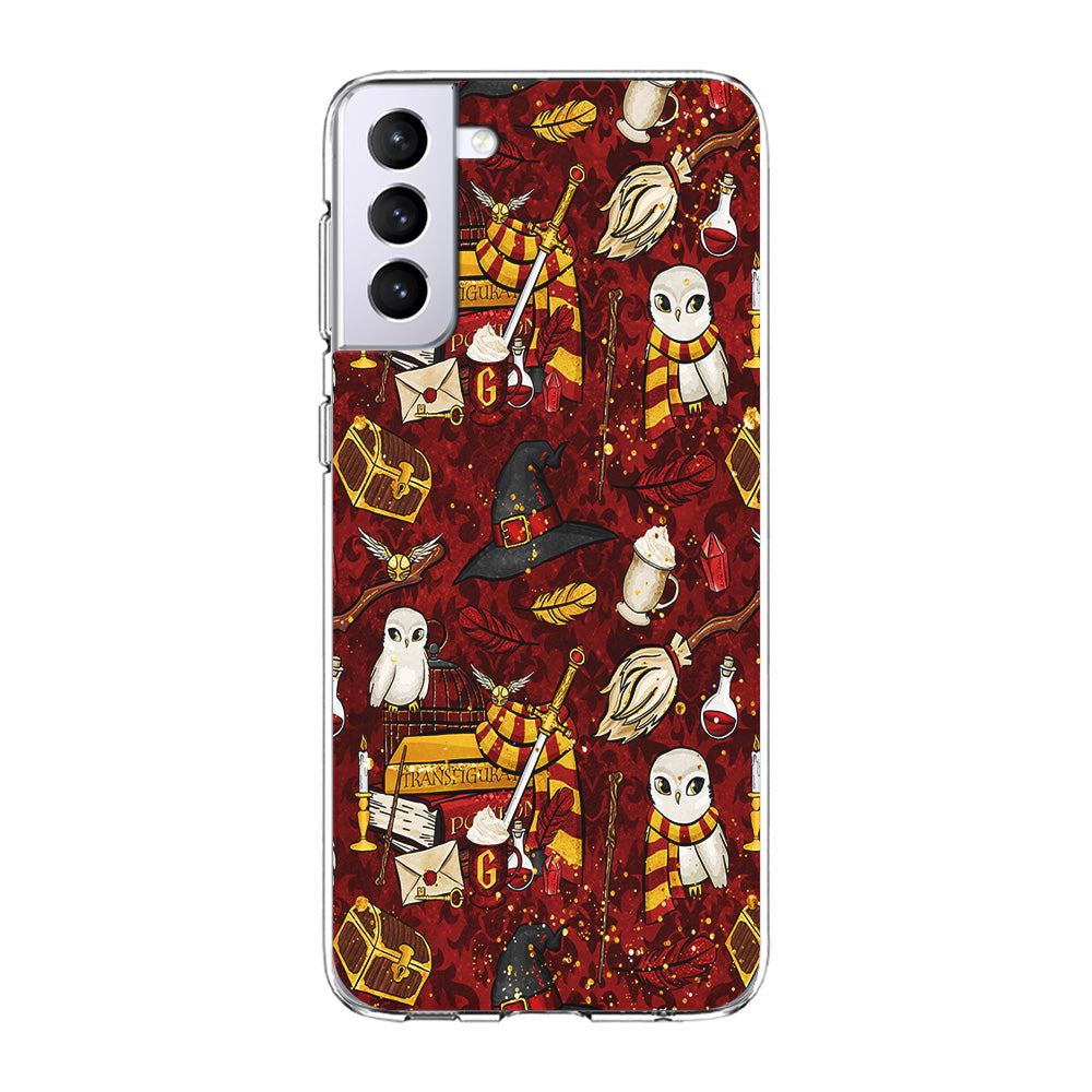 Magic Art Red Samsung Galaxy S23 Plus Case-Phone Case-Clear Soft Case-Altracase