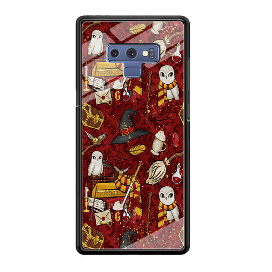 Magic Art Red Samsung Galaxy Note 9 Case