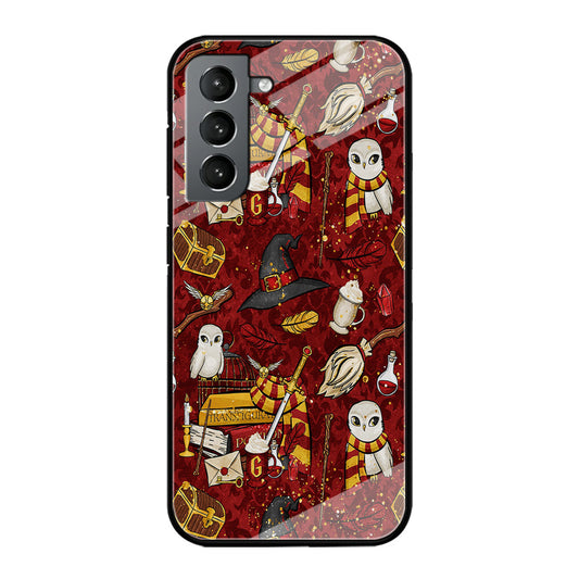 Magic Art Red Samsung Galaxy S23 Plus Case-Phone Case-Tempered Glass Case-Altracase