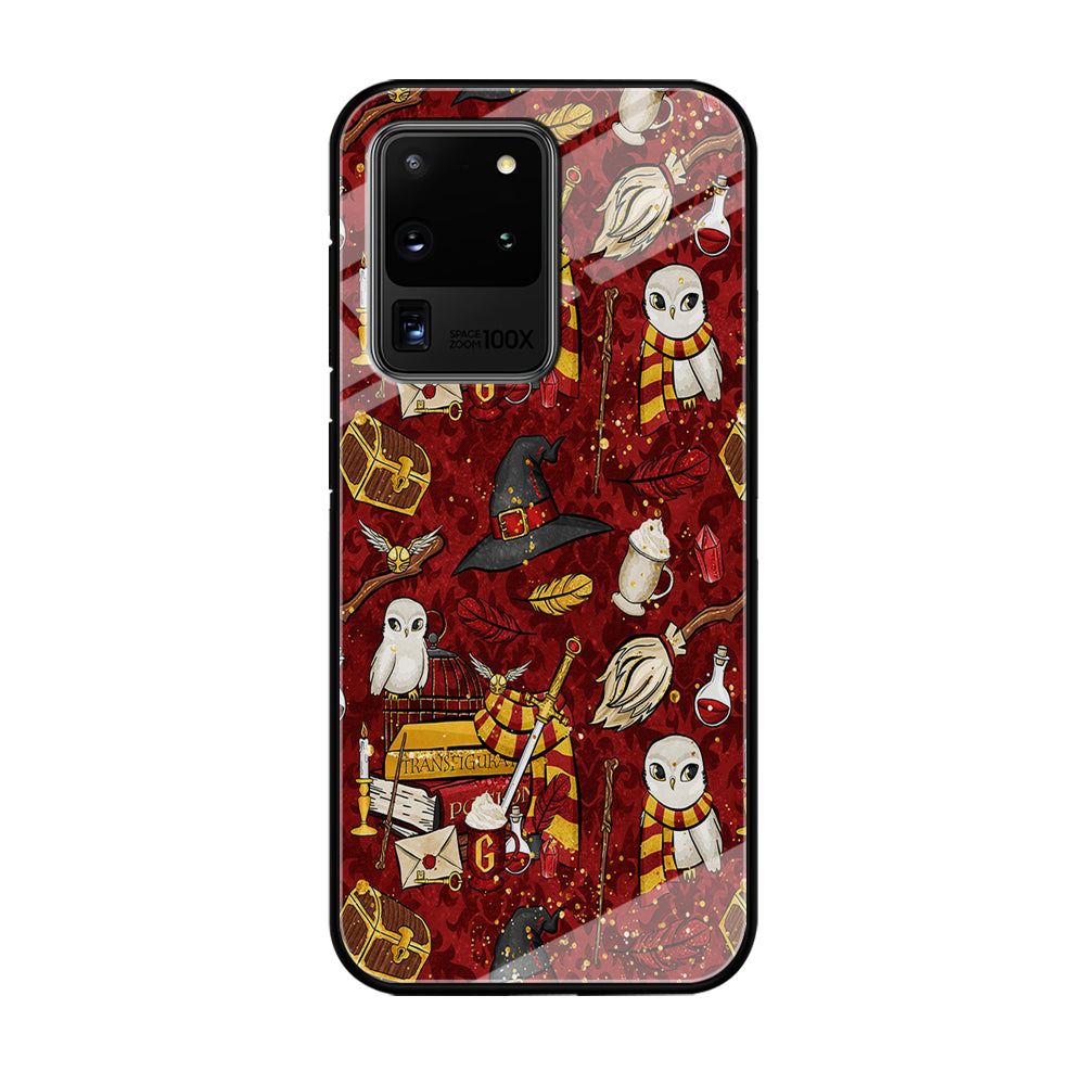 Magic Art Red Samsung Galaxy S21 Ultra Case