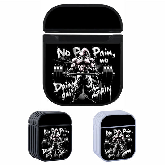 Majin Buu No Pain No Gain Apple AirPods Case-AirPod Case-Altracase