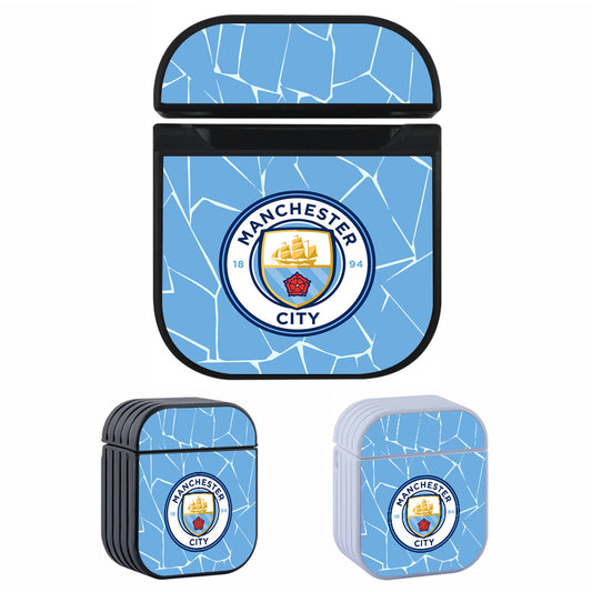 Manchester City Logo Jersey Apple AirPods Case-AirPod Case-Altracase