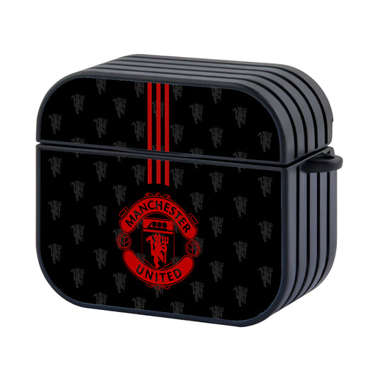 Manchester United Logo Pattern Apple Airpods 3 Case - AirPod Case - Altracase
