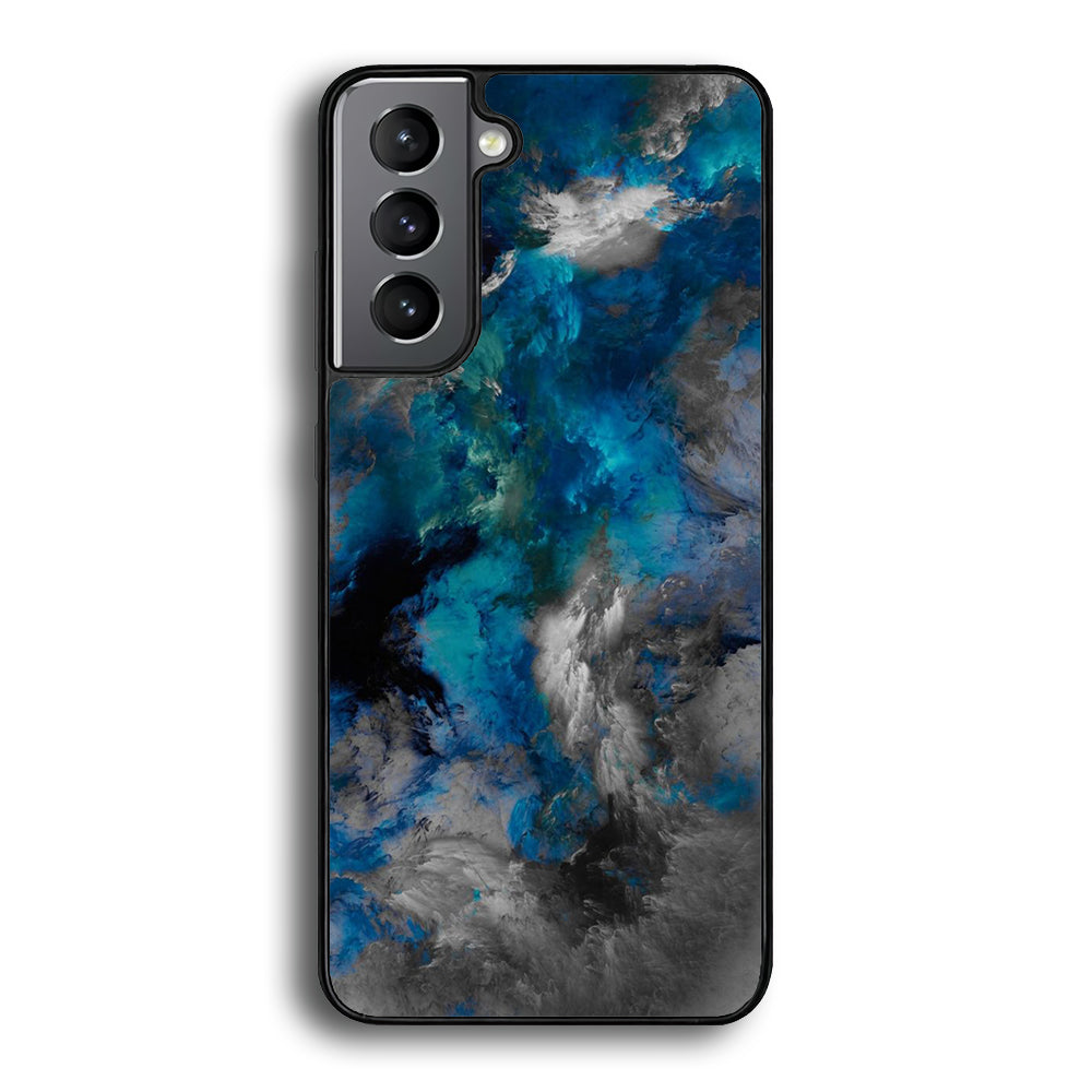 Marble Pattern 016 Samsung Galaxy S23 Plus Case-Phone Case-Rubber Black (2D Case)-Altracase