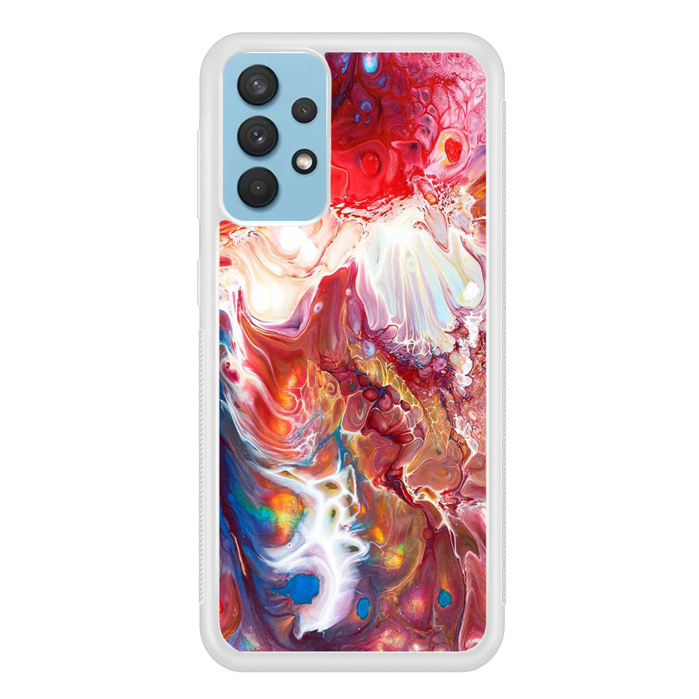 Marble Pattern 025 Samsung Galaxy A32 Case