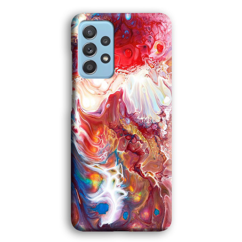 Marble Pattern 025 Samsung Galaxy A72 Case