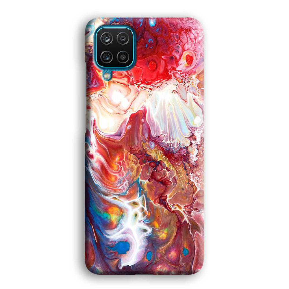 Marble Pattern 025 Samsung Galaxy A12 Case