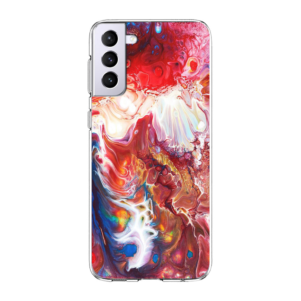 Marble Pattern 025 Samsung Galaxy S23 Plus Case-Phone Case-Clear Soft Case-Altracase