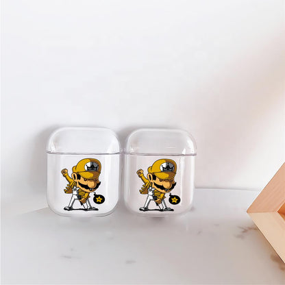 Mario Mercury Queen Hard Plastic Protective Clear Case Cover For Apple Airpods-AirPod Case-Altracase
