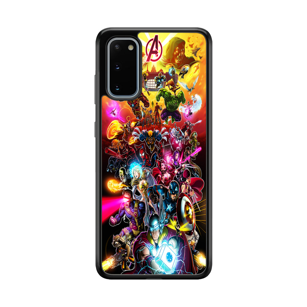 Marvel Avengers Alliance Assemble Samsung Galaxy S20 Case